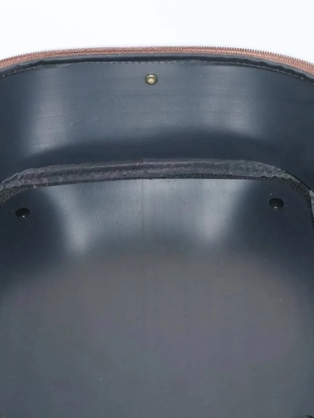 Burberrys Nova Check Boston Bag PVC Leather Beige - Picture 12 of 16